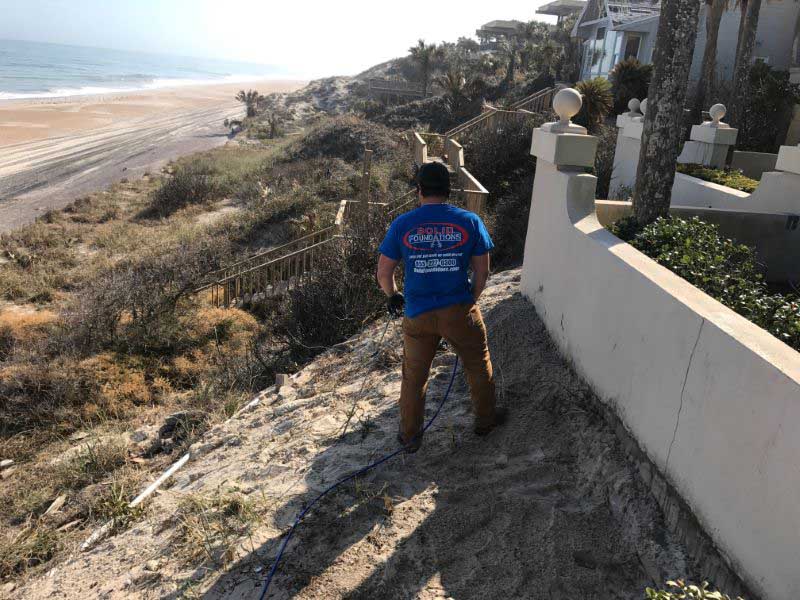 Concrete Slab Foundation Repair in St Cloud, FL