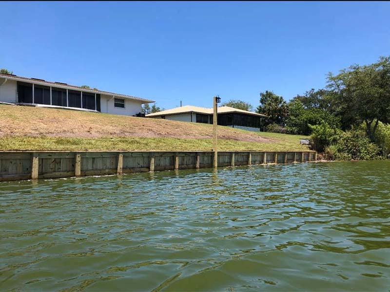 Seawall Repair in St Cloud, FL