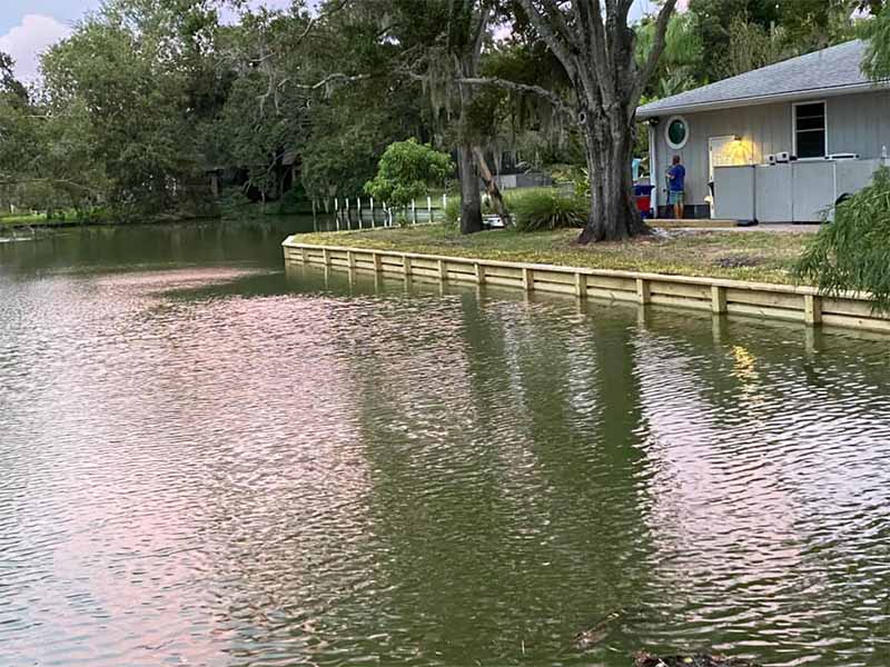 Seawall Repair in St Cloud, FL